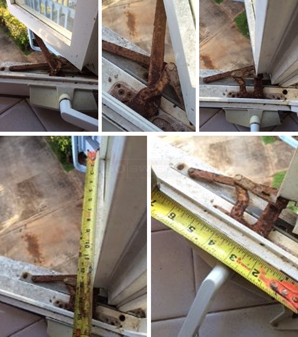 User submitted photos of a window operator.