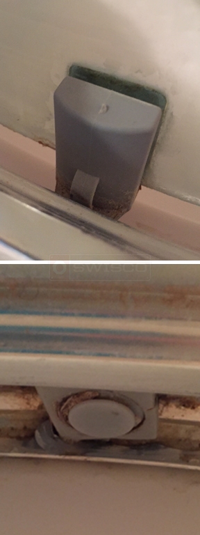 User submitted photo of their shower roller.