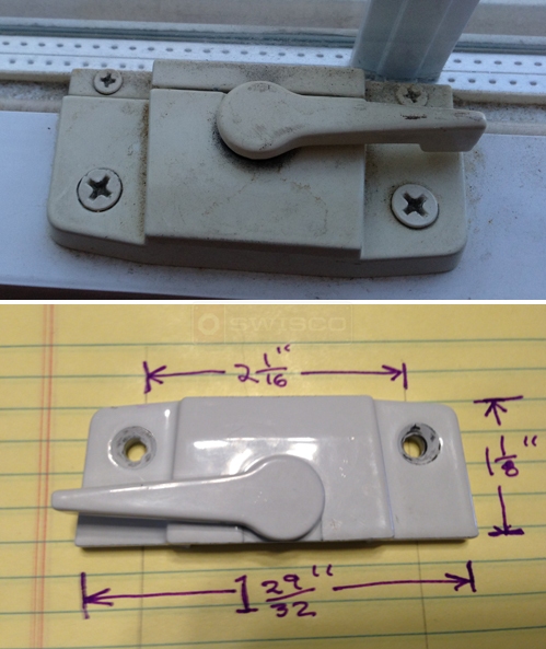 User submitted photo of their window lock.