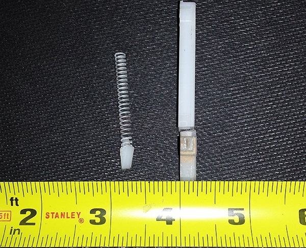 User submitted photos of a storm window latch.