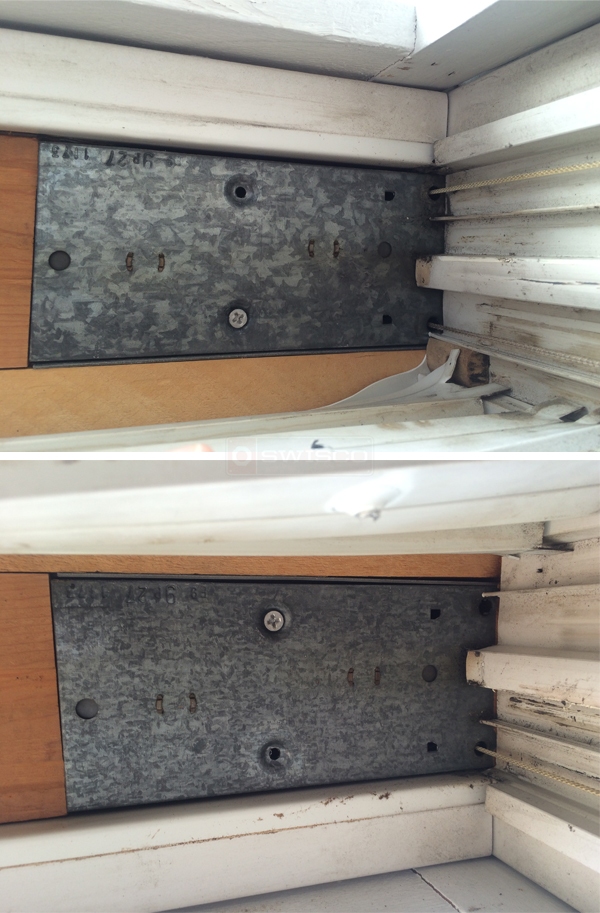 User submitted photos of a window balance.