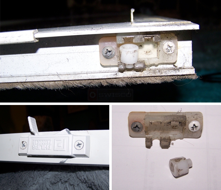 User submitted photos of window hardware.