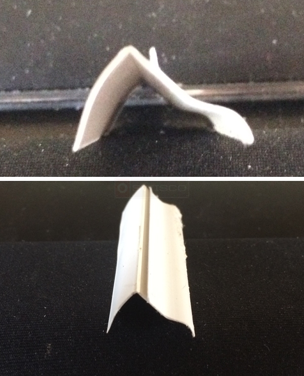 User submitted photos of a glazing bead.