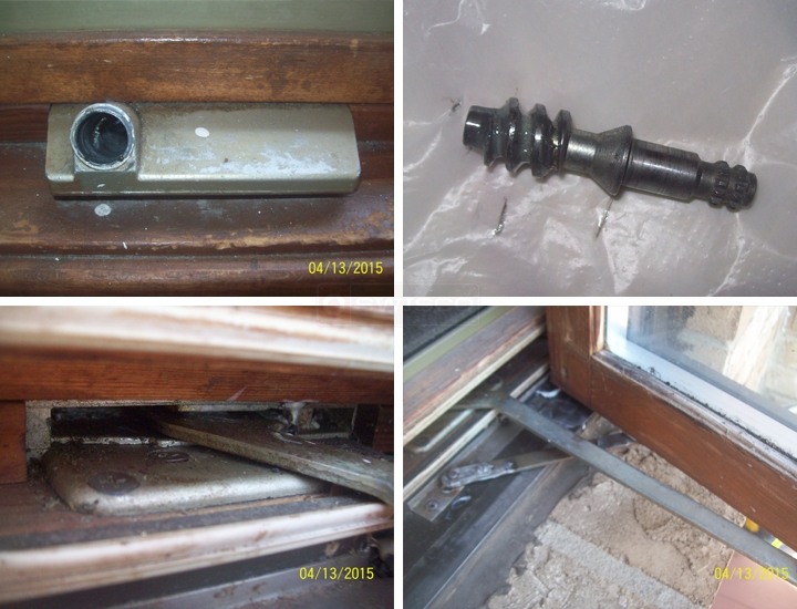 User submitted photos of a window operator.