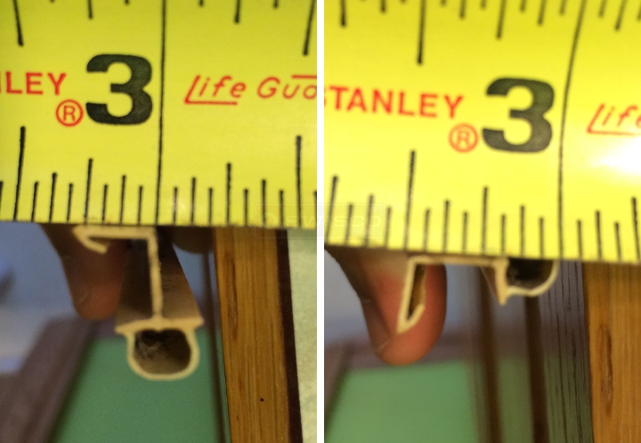 User submitted photos of bubble seal.