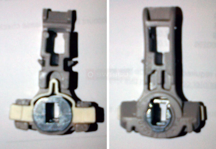 User submitted photos of a window balance shoe.