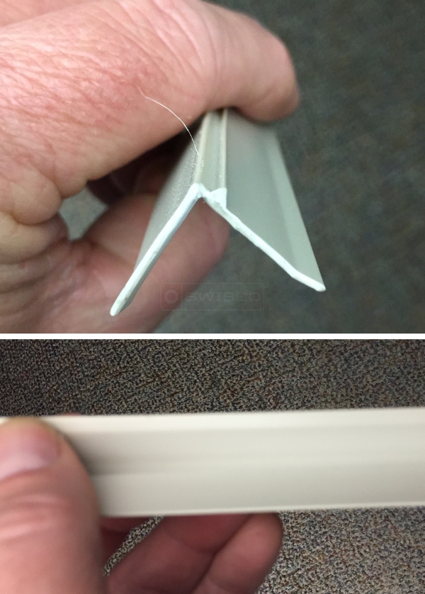 User submitted photos of a glazing bead.