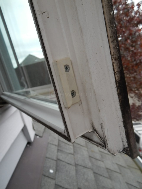 User submitted a photo of a window lock keeper.