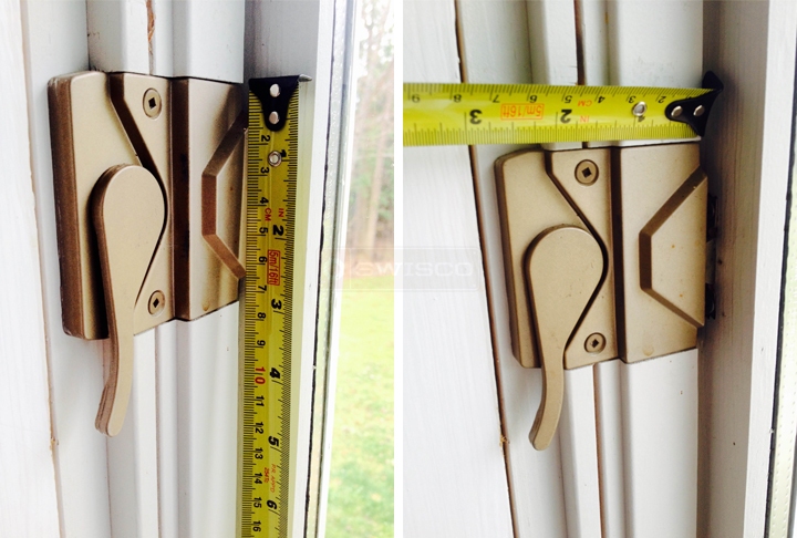 User submitted photos of a window lock.