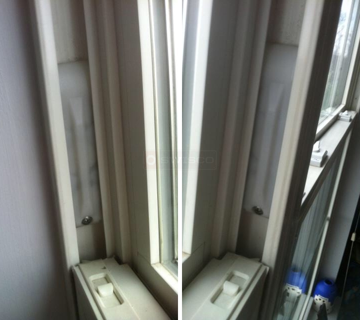 User submitted photos of a coil window balance.