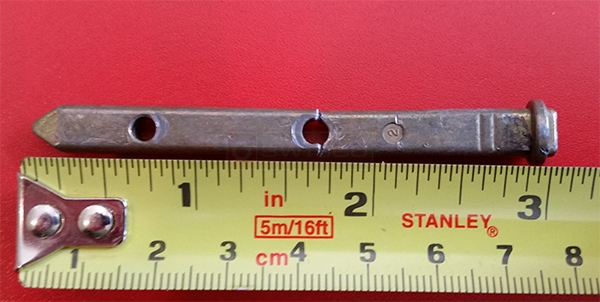 User submitted a photo of a pivot bar.