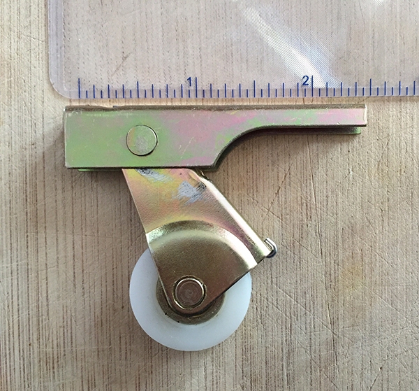 User submitted a photo of a screen door roller.