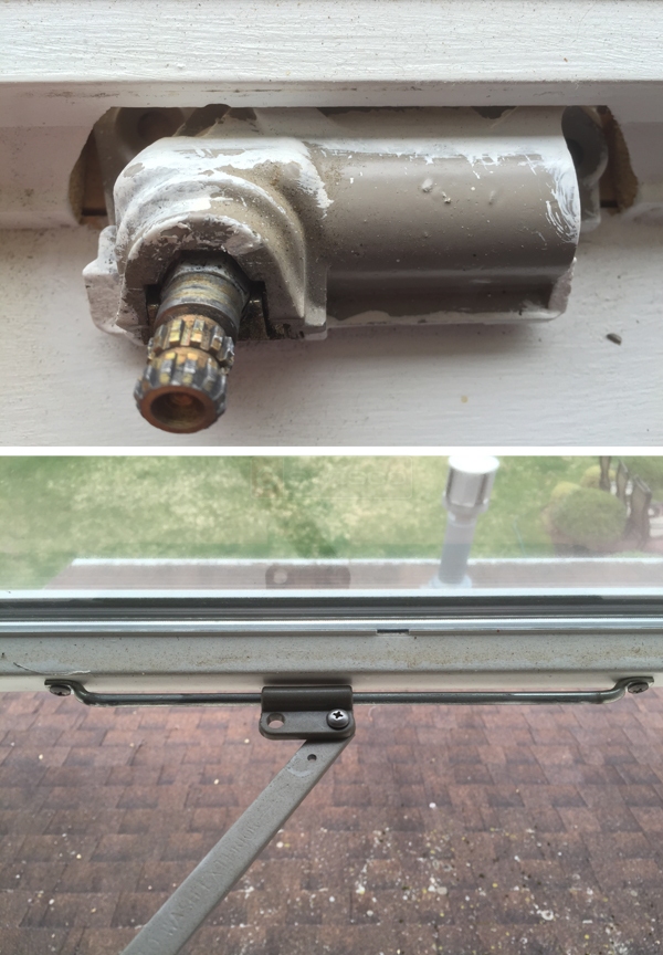 User submitted photos of a window operator.
