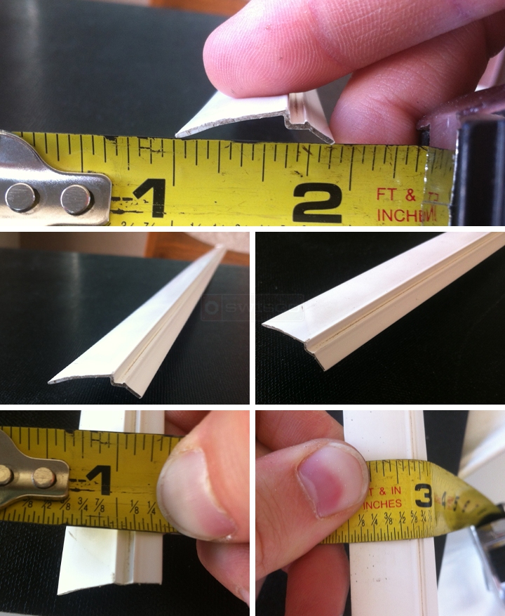 User submitted photos of snap-in glazing.