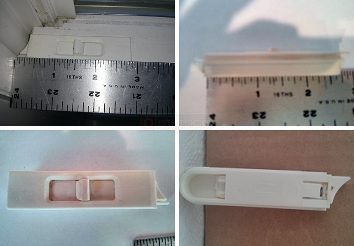 User submitted photos of a tilt latch.