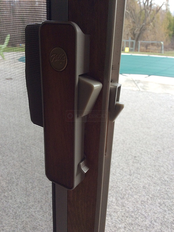 User submitted a photo of a patio screen door handle.