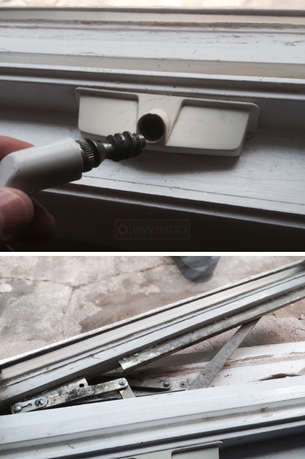 User submitted photos of a window operator.