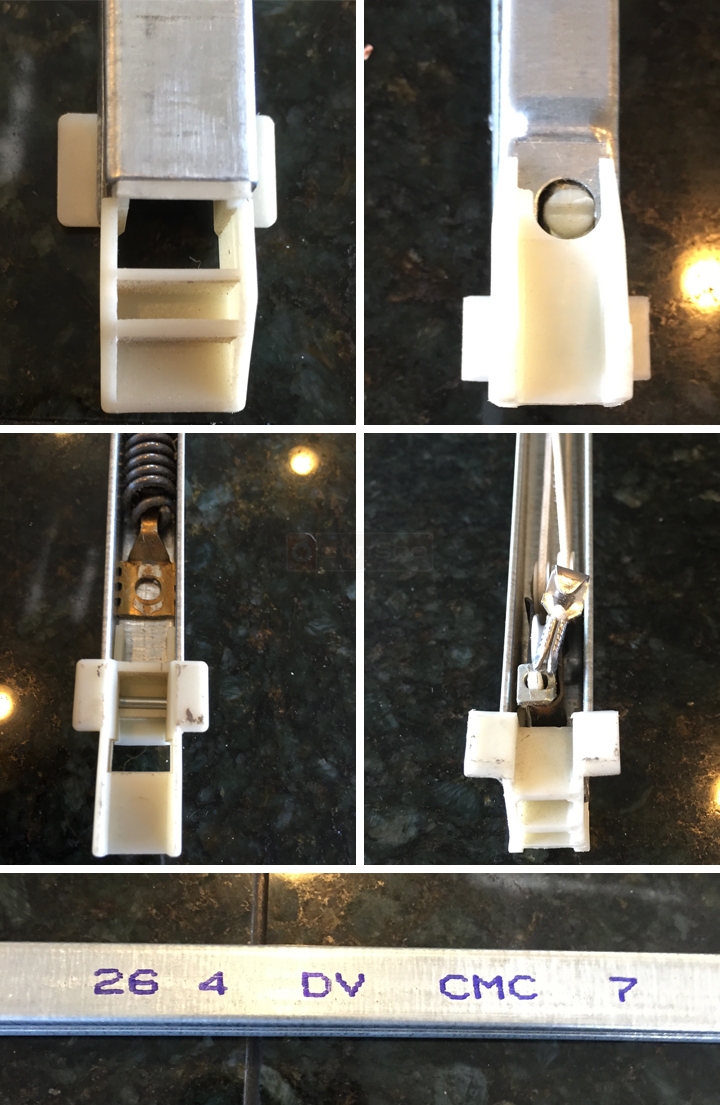 User submitted photos of a window balance.