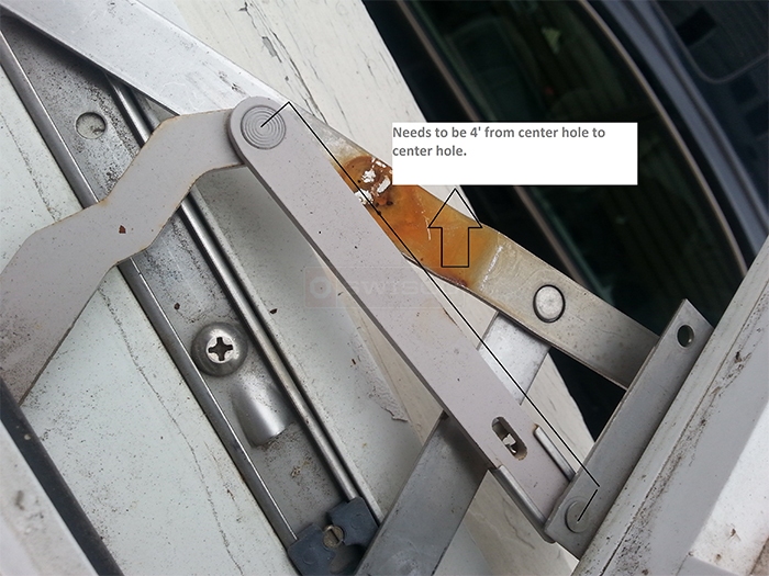 User submitted a photo of a window operator.