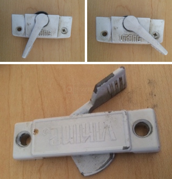 User submitted photos of window locks.