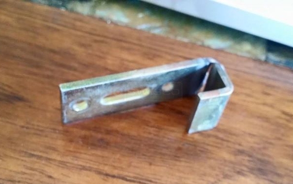 User submitted a photo of patio door hardware.
