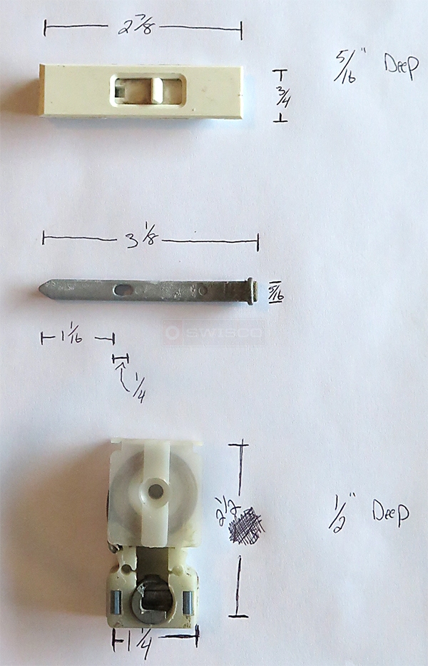 User submitted a photo of window hardware.
