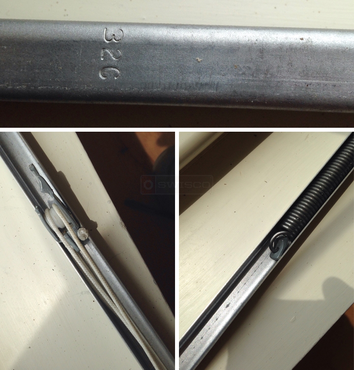 User submitted photos of a window balance.