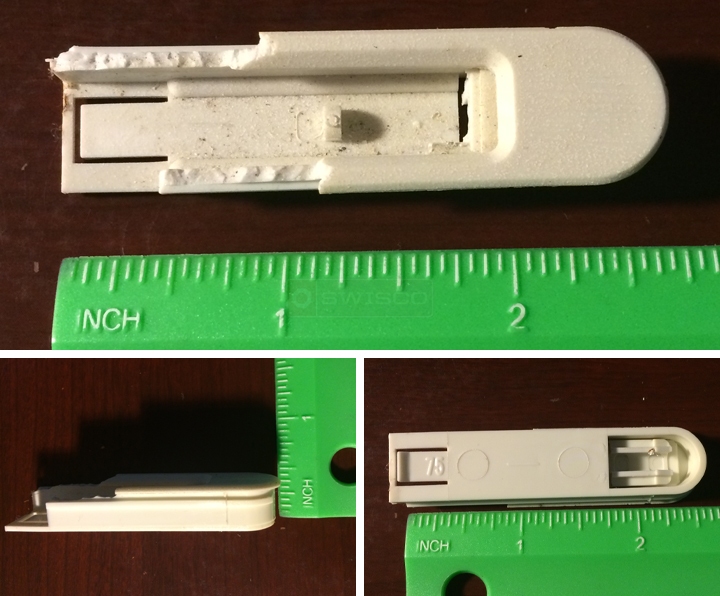 User submitted photos of a tilt latch.