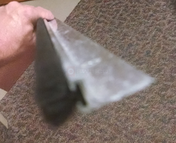 User submitted a photo of weatherstripping.