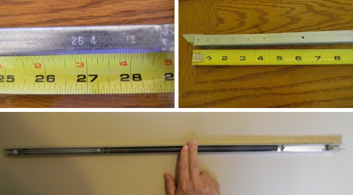 User submitted photos of a window balance.