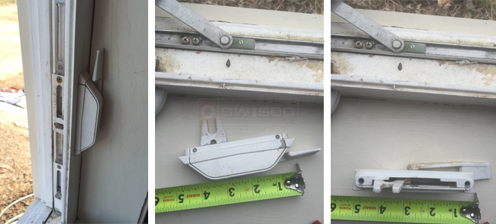 User submitted photos of a window lock.
