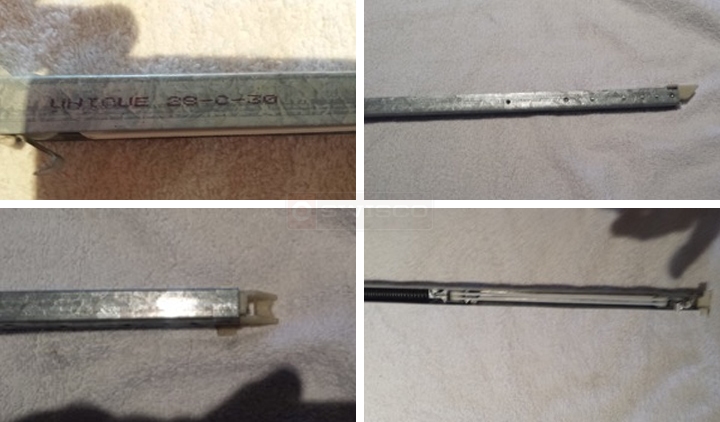 User submitted photos of a window balance.