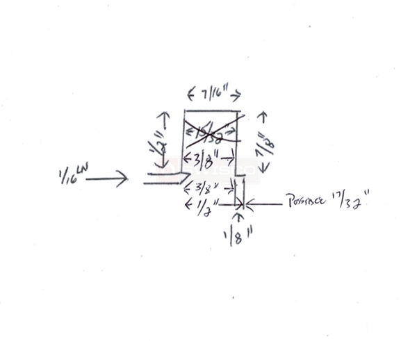 User submitted a diagram of snap-in glazing.