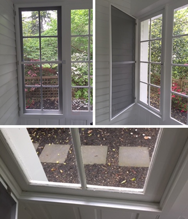 User submitted photos of window hardware.
