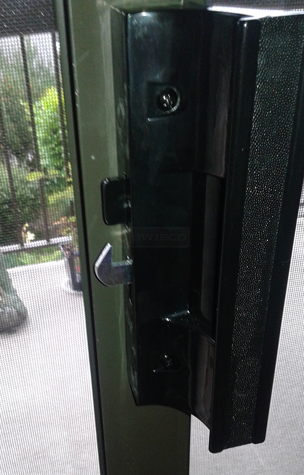 User submitted a photo of a patio door handle.