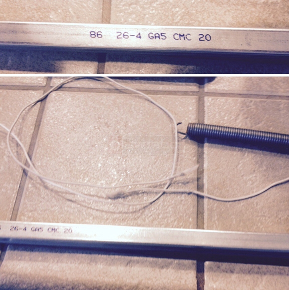 User submitted photo of their window balance.