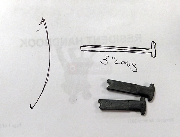 User submitted a photo of a pivot bar.