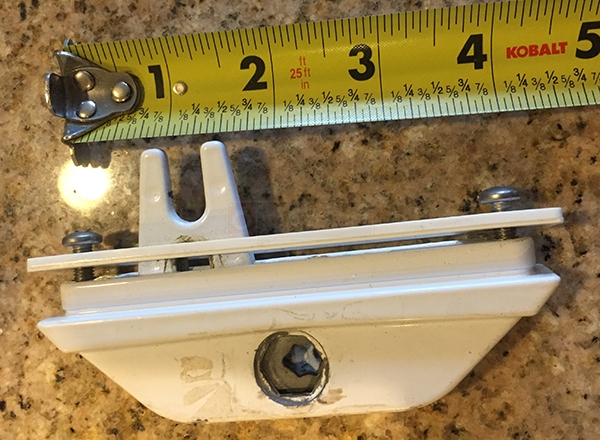 User submitted a photo of a window lock.