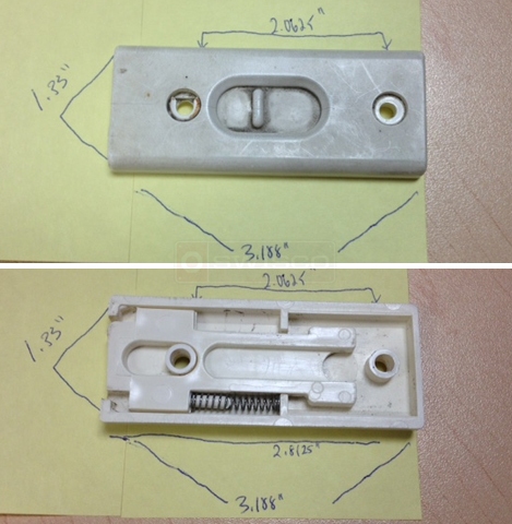 User submitted photo of their window latch.