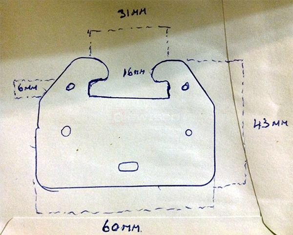 User submitted a photo of a drawer guide.