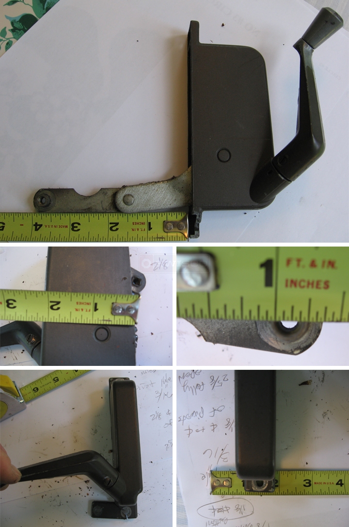 User submitted photos of a window operator.