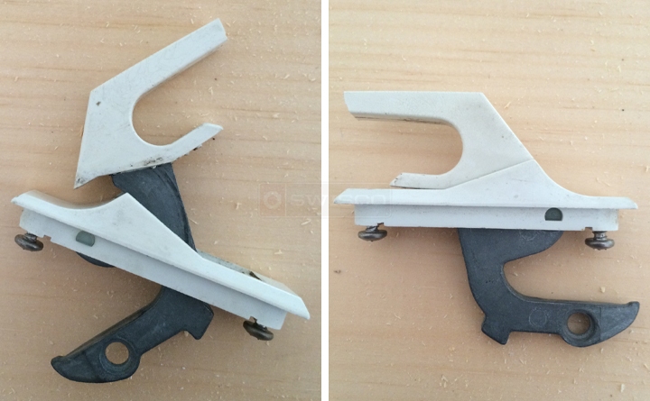 User submitted photos of window hardware.
