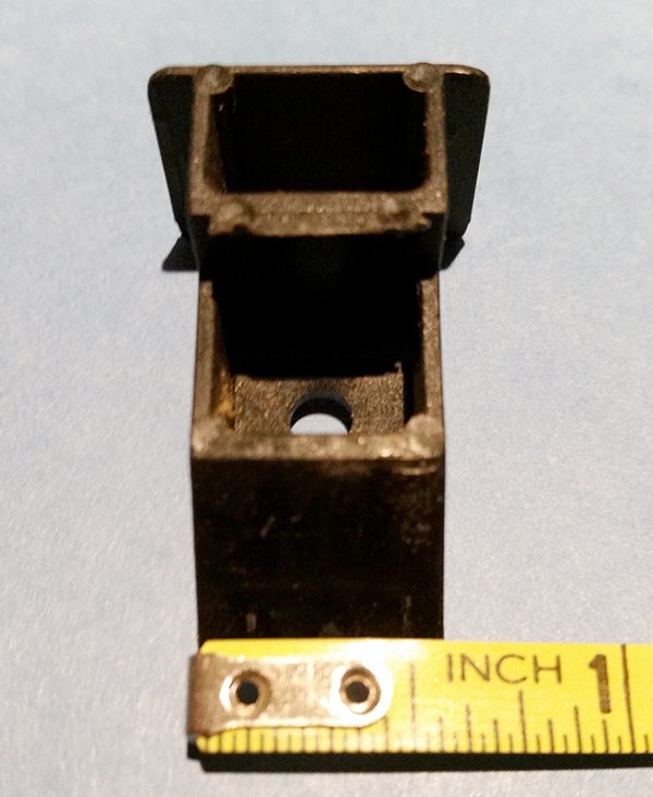 User submitted a photo of a top sash guide.