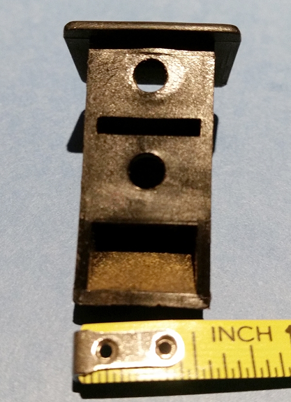 User submitted a photo of a top sash guide.