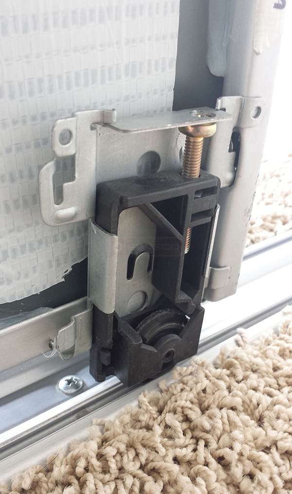 User submitted a photo of a closet door roller.