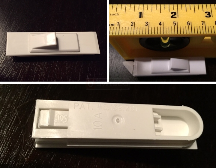 User submitted photos of a tilt latch.