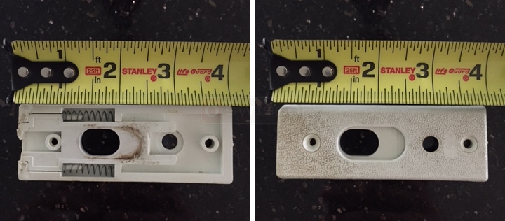 User submitted photos of a tilt latch.