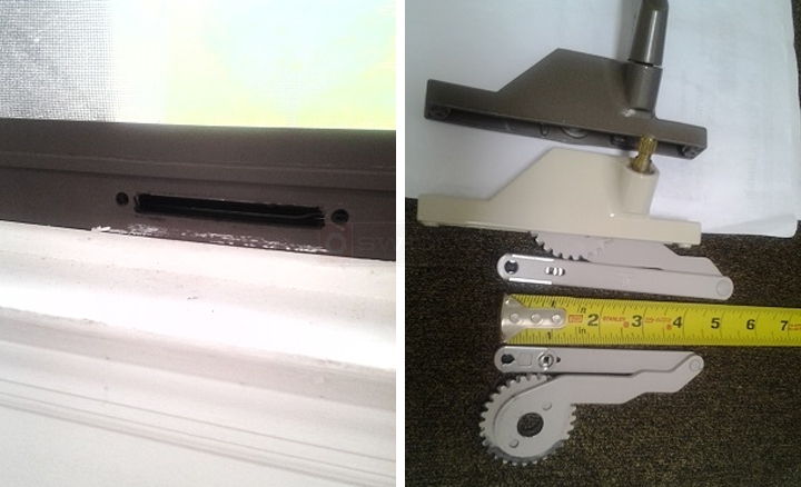 User submitted photos of a window operator.