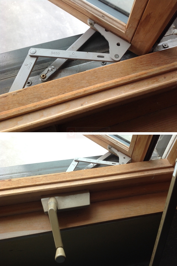 User submitted photos of a window operator.