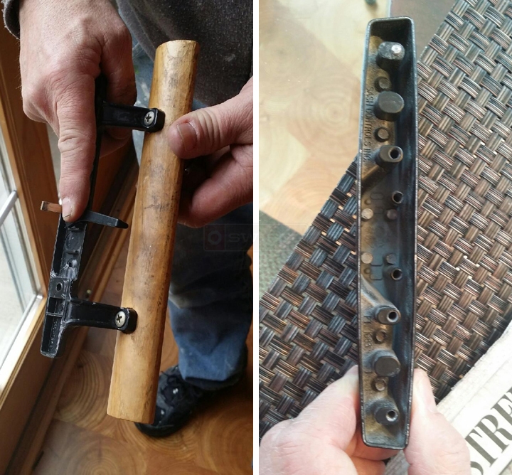 User submitted photos of patio door hardware.